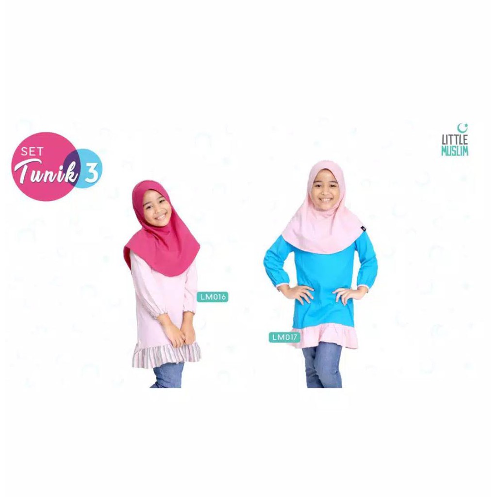 TUNIK SET-3 AFRAKIDS PROMO LM016 &amp; LM017