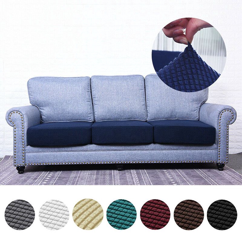 Stretchy Sofa Covers Couch Seat Cushion Cover Sofa Loveseat Slipcover Furniture Protector Shopee Indonesia