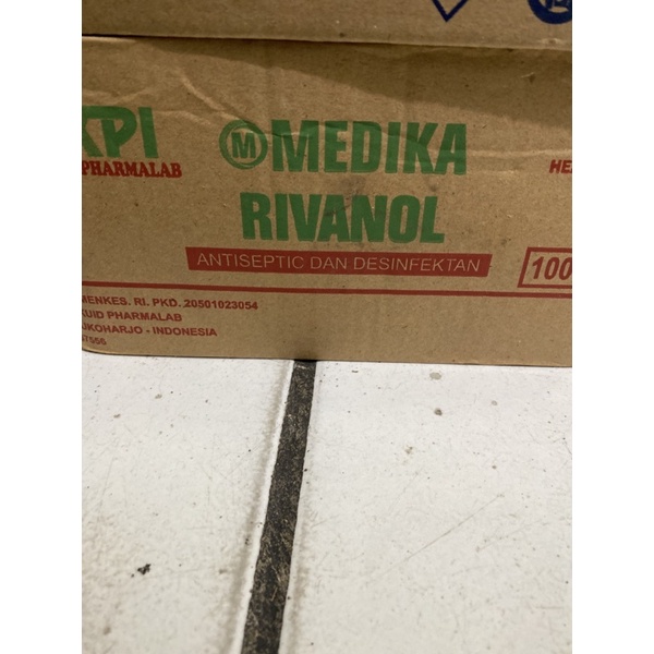 rivanol 100ml ( 24 botol )