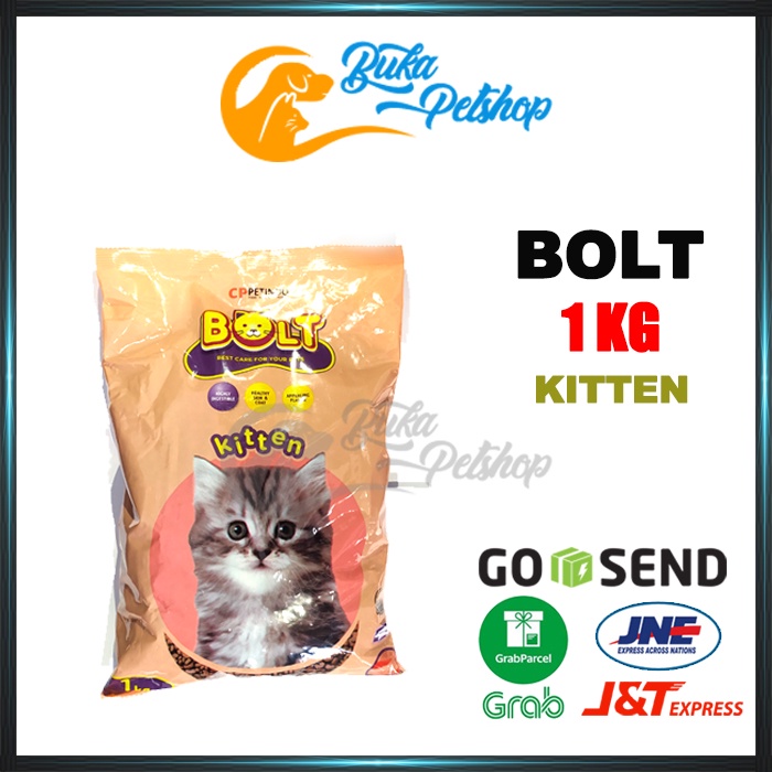 BOLT KITTEN 1KG FRESHPACK Makanan Kucing Bolt Kitten