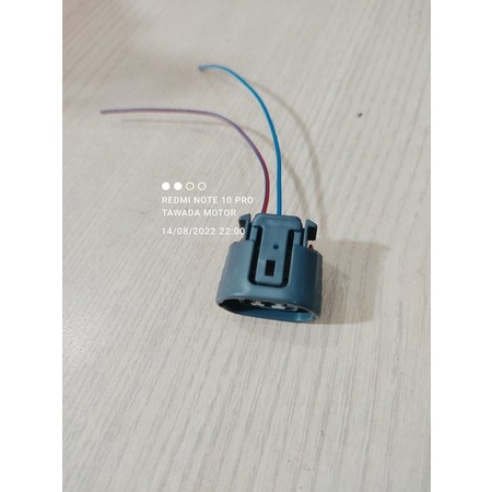 SOKET ALTERNATOR DINAMO AMPERE NISSAN LIVINA JUKE MARCH DATSUN 2 PIN KABEL