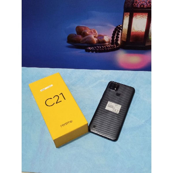 realme c21 3/32 second fullset bekas garansi resmi