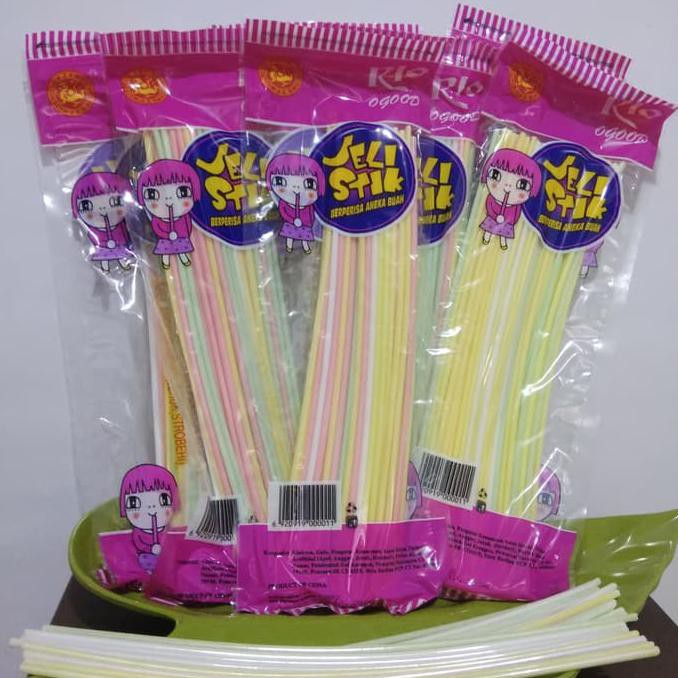 

Ayo Promo Snack Jelly Stick / Jeli Stik / Permen Sedotan Berperisa Aneka Buah Murah