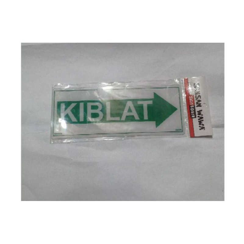 

ACRYLIC BERKUALITAS (ARAH KIBLAT)