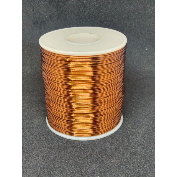 Kawat Tembaga Warna Kunyit Jerman Ukuran 0,40 - 0,80 / ½ Ons