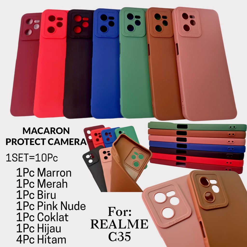 CASE 3D PRO CAMERA PC OPPO/REALME/REDMI