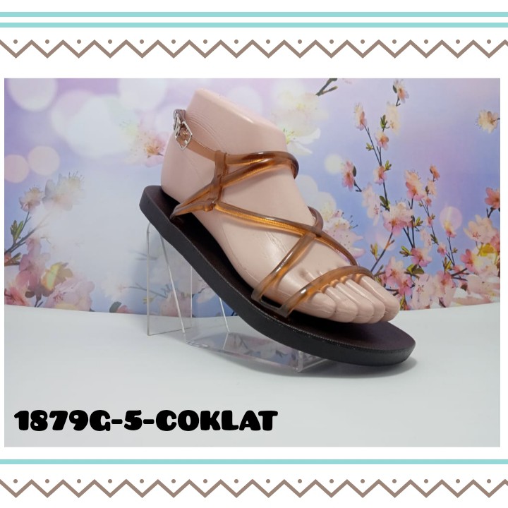 SANDAL WANITA IMPORT KASUAL NYAMAN DAN MODIS GLANZTON L-1879G-5 UK 37-41