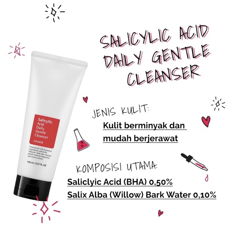 COSRX Salicylic Acid Daily Gentle Cleanser 150ml