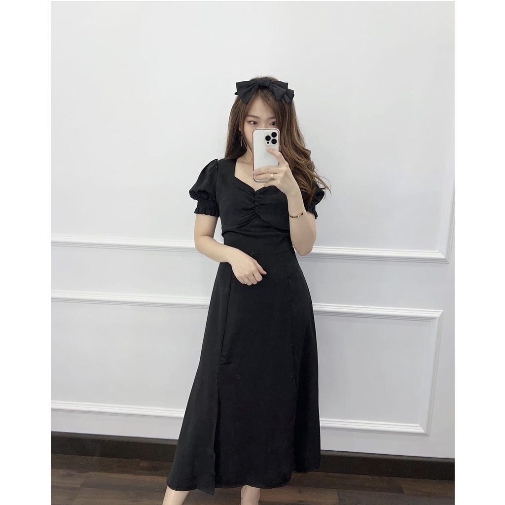 3 UKURAN L XL XXL DRESS LAVANZA FASHION BUSANA PAKAIAN WANITA GAUN BAHAN SHAKILA MR