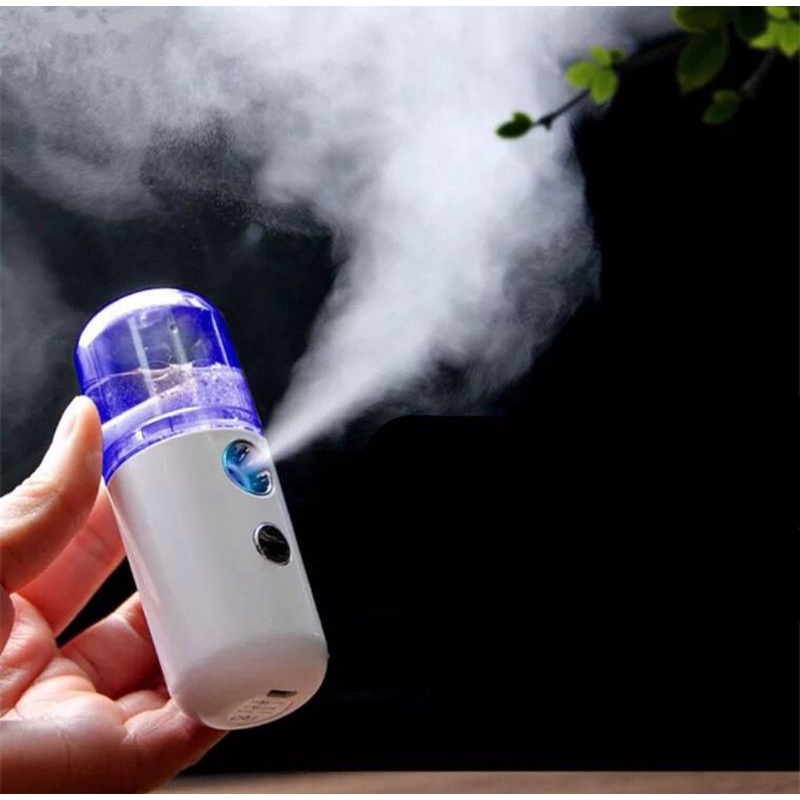 Nano Mist Spray Portable Facial Cooling Moisturizer / Alat Uap Wajah Kualitas Premium Nano Sprey