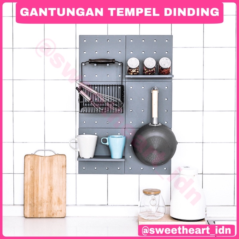 Gantungan tempel dinding unik serbaguna / Gantungan dinding tempel / Gantungan tembok / Gantungan serba guna / Rak dinding tempel / Gantungan dapur / Gantungan unik