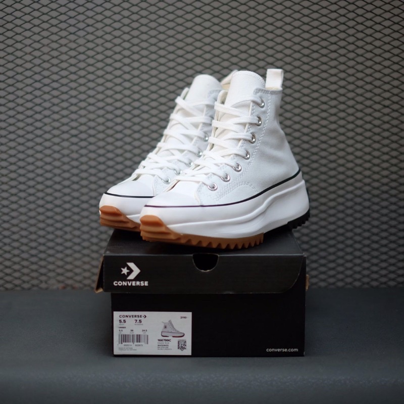 Converse Run Star Hike Lugged High White