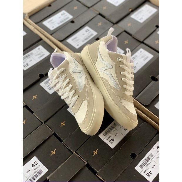 NAH Project - Audacity Bone White Sneakers