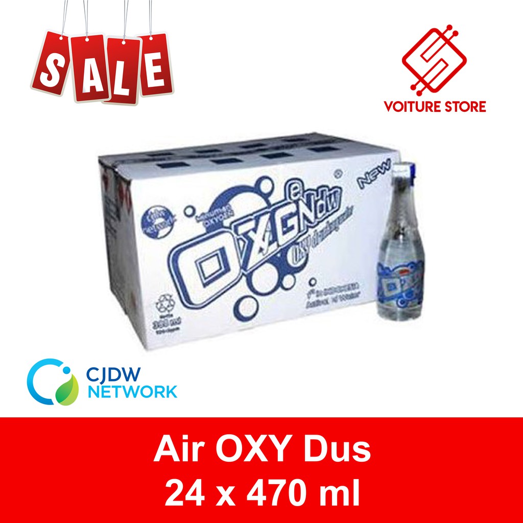 

Air OXY Drinking Water Oxygen Kemasan Dus Isi 24 x 470 ml