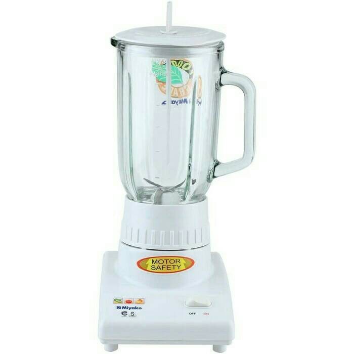 Miyako Blender Kaca  1 Liter 2 in 1 BL 101 GS - 101GS - BL101 - BL101GS Penggiling Bumbu Kering 1L