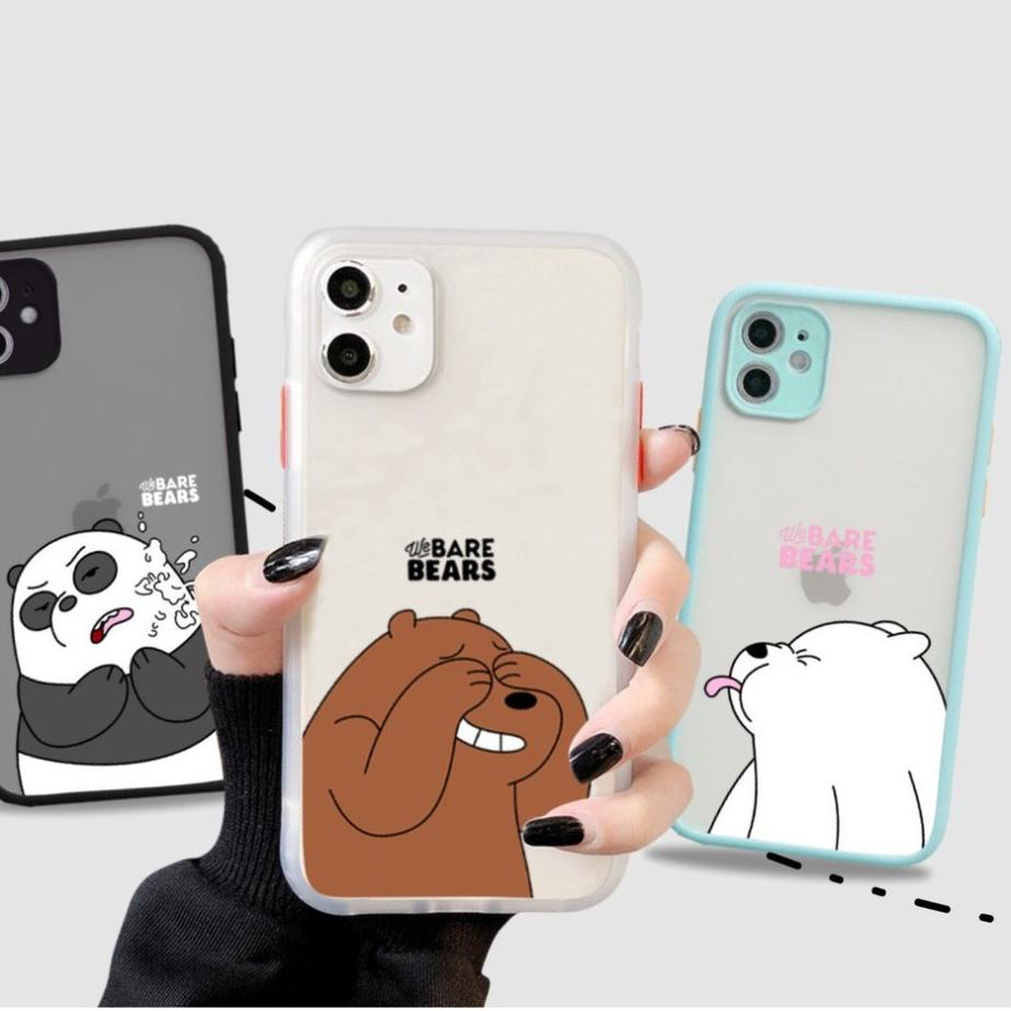 ㊛ PRINTING HYBRID we bare bears case redmi 4a 4x 5a 6a 7a 8 8a pro 9 9a 9c note 10 4g note 4 5 7 8 8