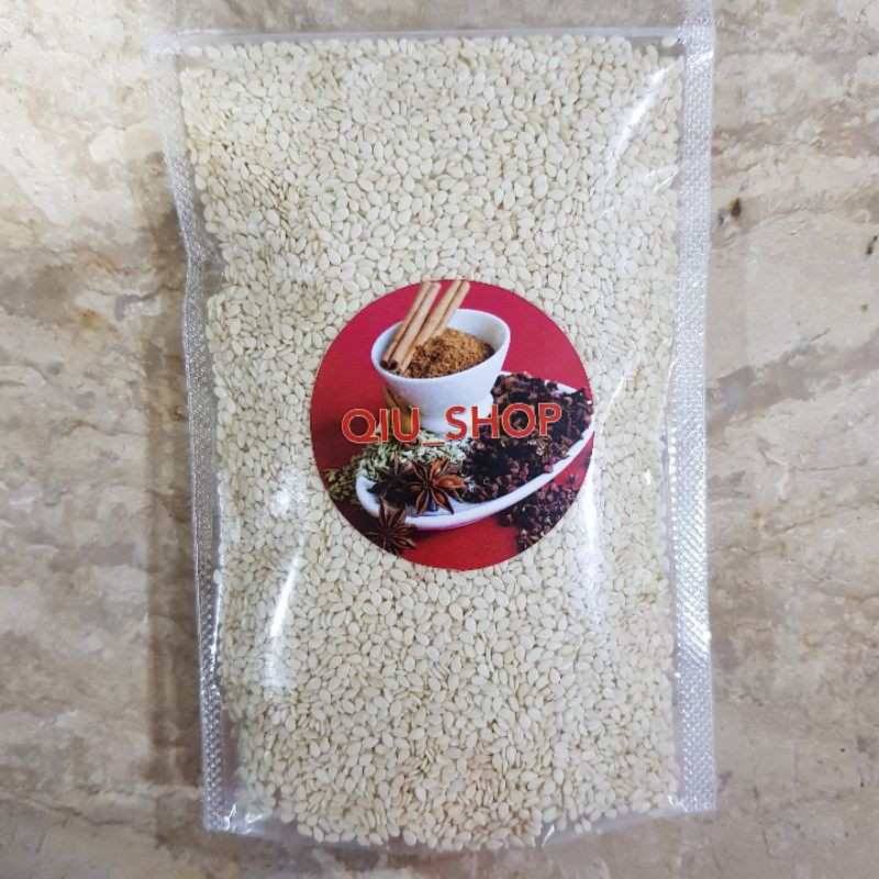 Wijen , wijen putih , Sesame , White Sesame Seeds