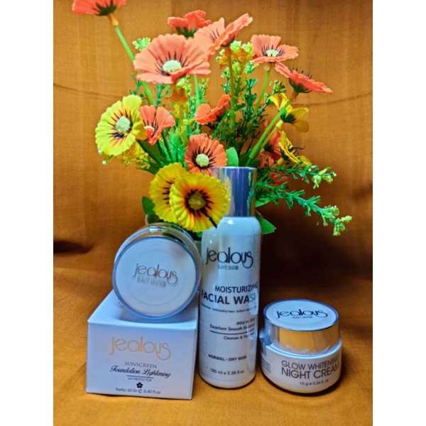 paket glow whitening reguler( jealous beauty solution)