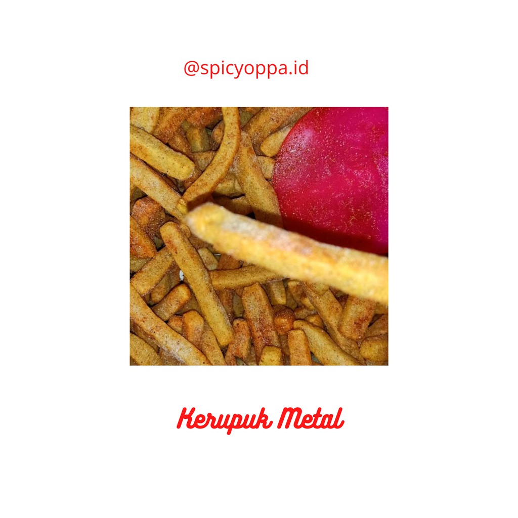 

Kerupuk Metal 250gr