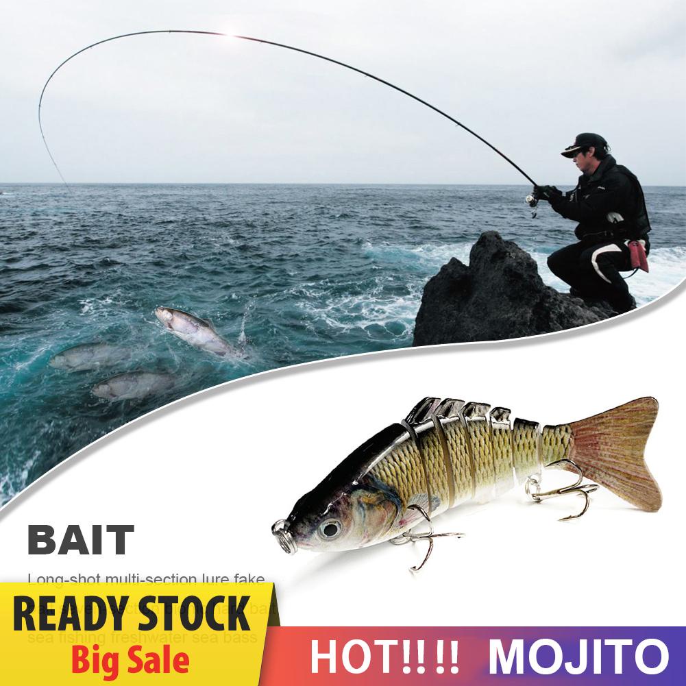 Umpan Pancing Hard Bait Bentuk Ikan Imitasi Dengan Kail Treble