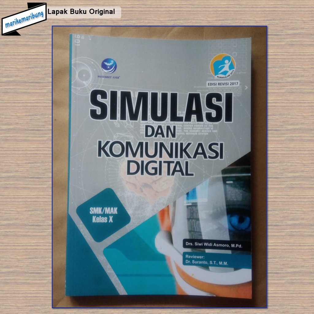 Jual Buku Simulasi Dan Komunikasi Digital SMK/MAK Kelas X | Shopee ...