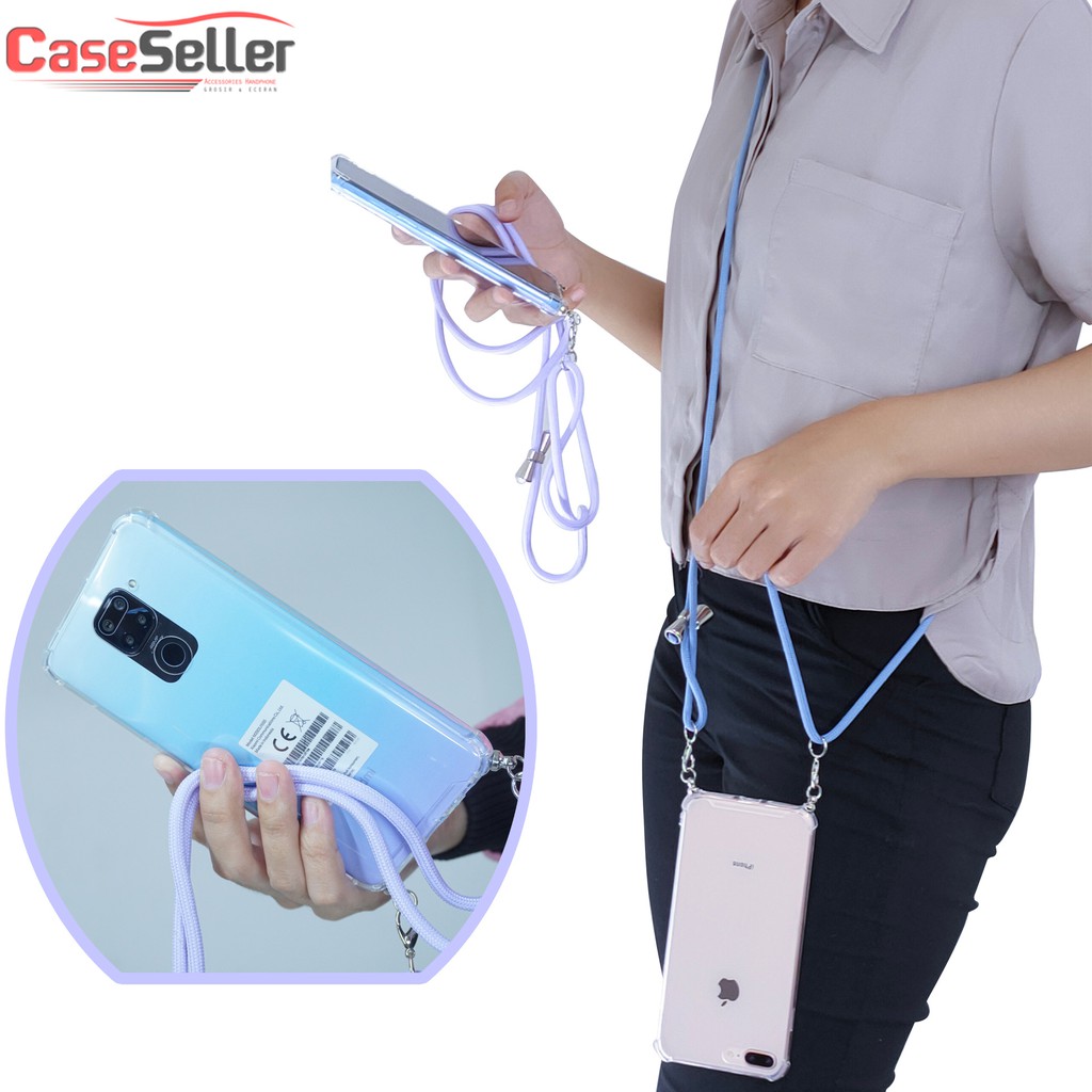 CaseSeller - Case Anti Crack Plus tali Color Samsung Note 20 Ultra S20 FE M21/M30S M51