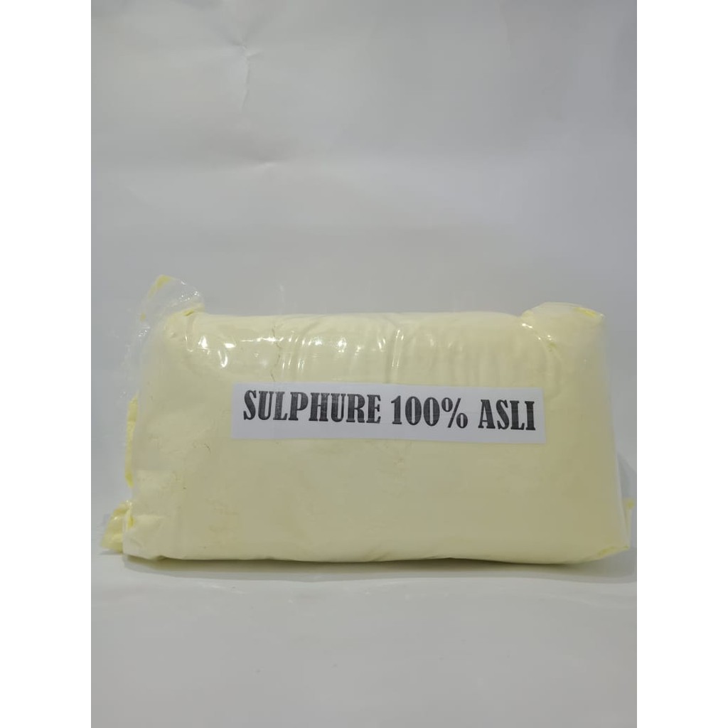 [COD] Sulfur powder . Sulfur bubuk . Bubuk belerang alami . Bubuk belerang halus . Obat jerawat