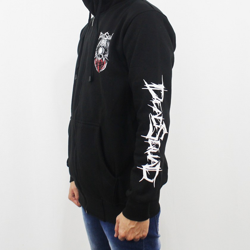 JAKET HOODIE MUSIK DEADSQUAD M L XL XXL - JAKET DEADSQUAD HEAVY METAL - JAKET UNDERGROUND DEADSQUAD