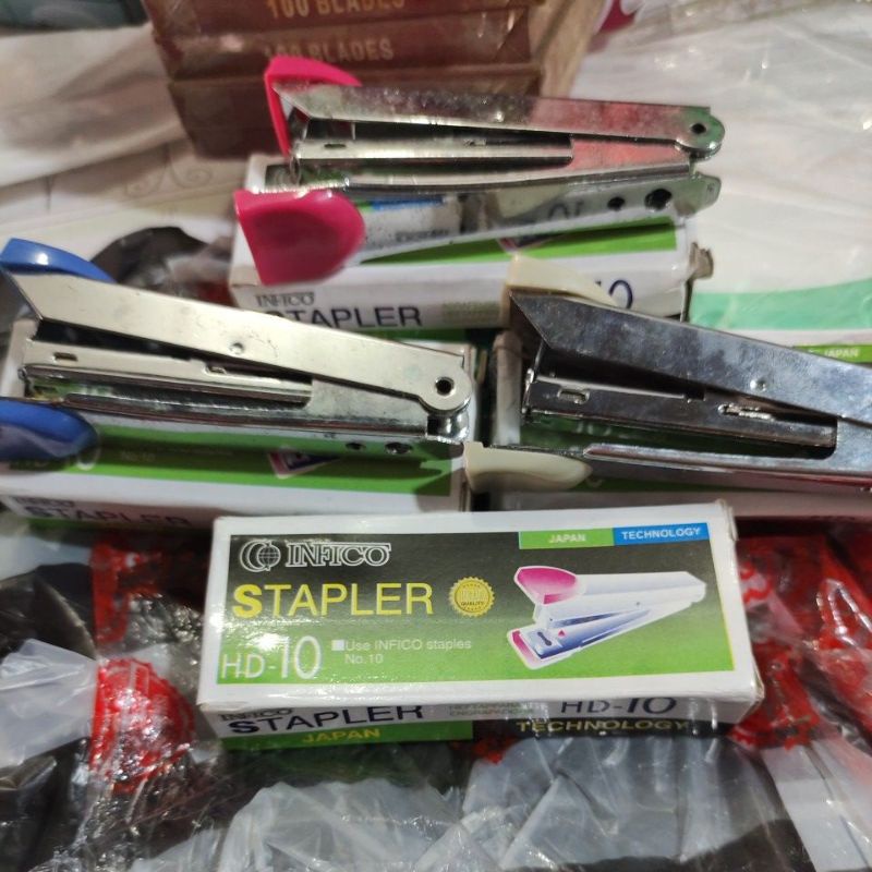 

STAPLER STEPLER HEKTER JEPRETAN INFICO HD-10