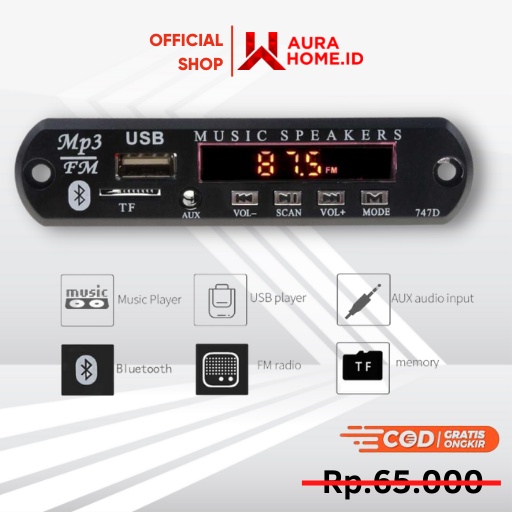 Tape Audio Mobil MP3 Player Bluetooth Wireless Receiver 12V / Kit Remote Usb Bluetooth Tip Tipe Tape