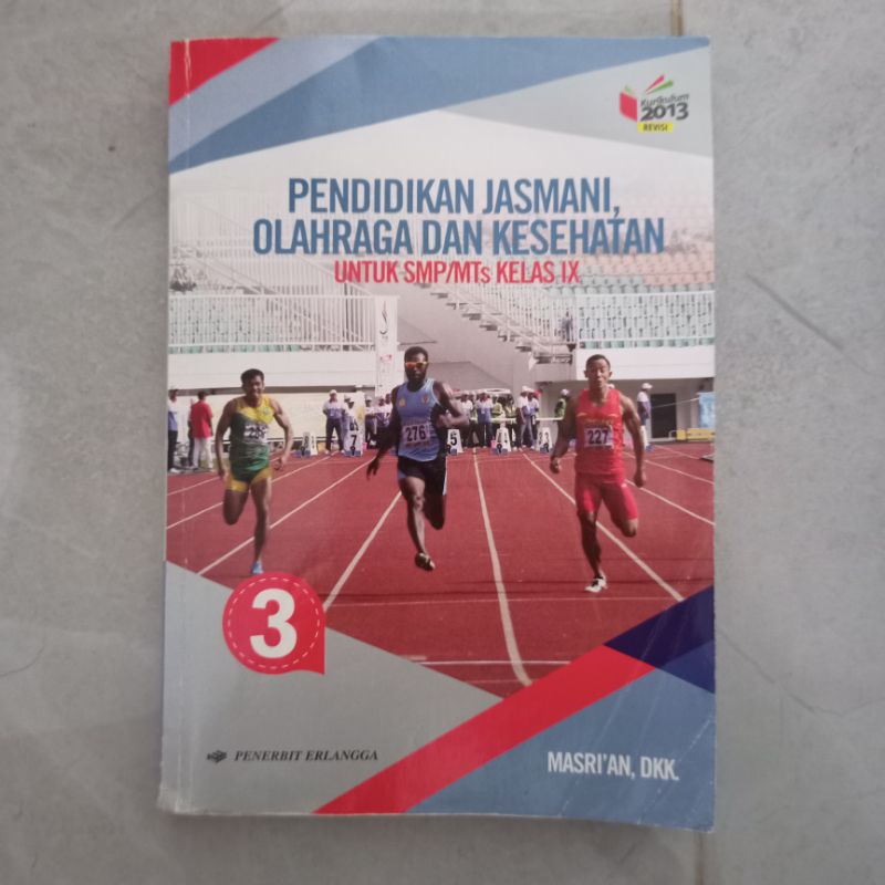 Buku Paket Erlangga PJOK Kelas 9 SMP