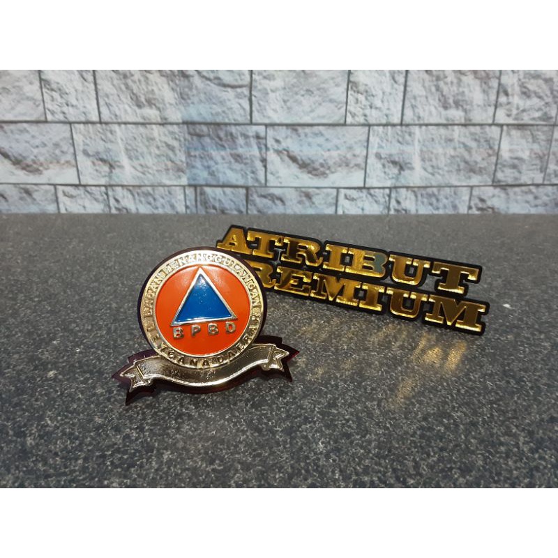 emblem Baret BPBD Premium