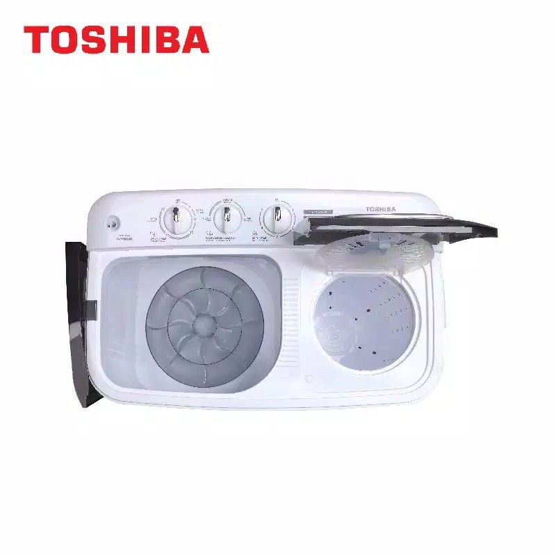 Mesin Cuci 2 Tabung Toshiba VH-J120 MN 12 KG Jumbo Cuci dan Pengering