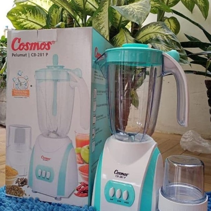 BLENDER PLASTIK COSMOS CB-281 P / CB281P / CB 281P ( 2 LITER ) ORIGINAL ORI 100% TERMURAH !