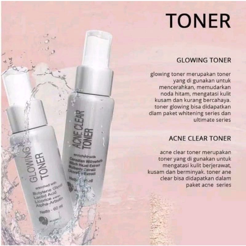 MS GLOW GLOWING/ACNE TONER