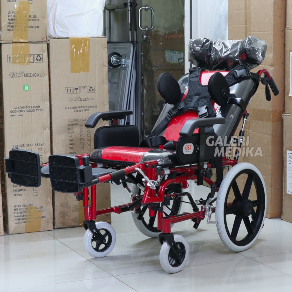 Kursi Roda Cerebral Palsy / Cerebral Palsy Wheelchair GEA FS 958 LBHP / FS958 / FS-958 - Kursi Roda CP