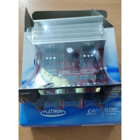 KIT CAR AUDIO SPEAKER AKTIF TDA2005 TANPA MP3