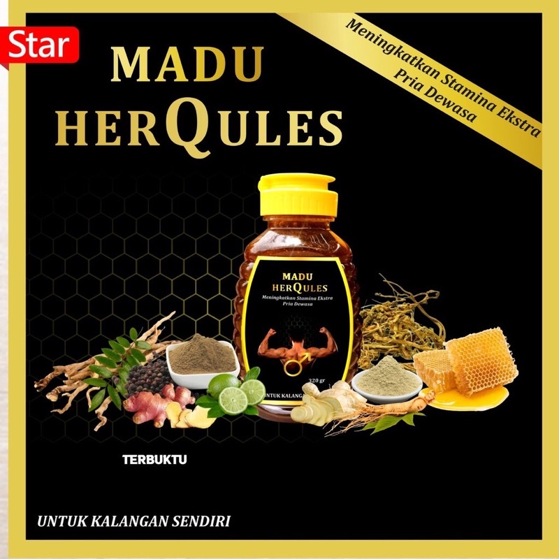 

[COD] Madu Herqules / Madu Stamina / Madu Kejantanan Murni Asli 100%