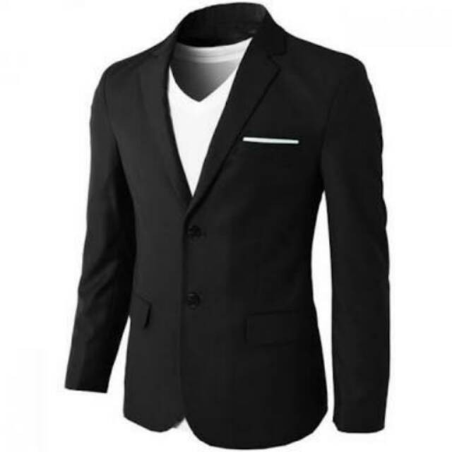 JAS PRIA JAS PERNIKAHAN JAS RESMI JAS RESMI JAS NIKAH JAS FORMAL BLAZER HITAM PRIA BLEZER PRIA BLEZE