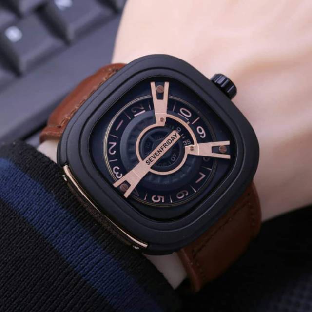 Sevenfriday jam tangan proa sevenfriday casual kulit