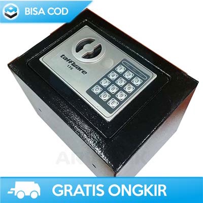 BRANKAS MINI KOTAK PENYIMPANAN TAFFGUARD 17E 4.6L ORIGINAL SAFE DEPOSIT BOX BRANGKAS UANG PASSWORD ANGKA