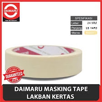 

Daimaru Masking 24mm x 15yard /isolasi kertas