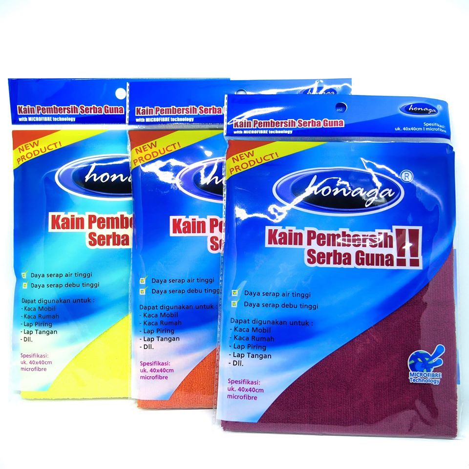 KJV Motocare Kain Microfiber Untuk Waterless Wash and Sealant Spray