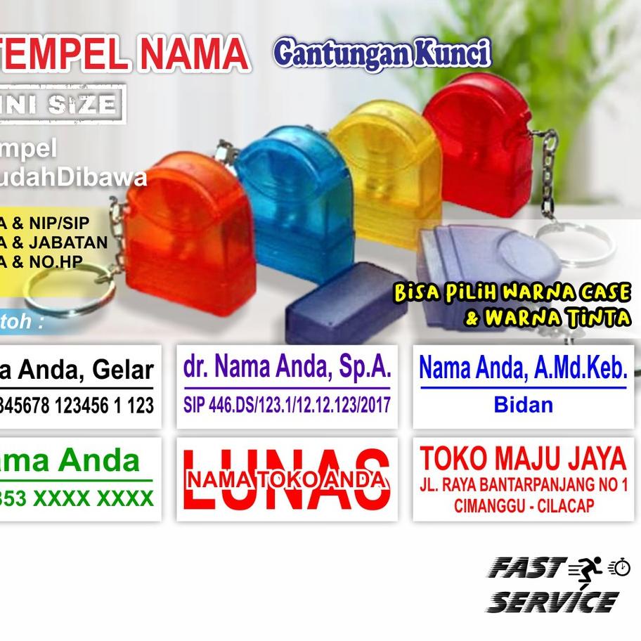 

FREE SHIPPING STEMPEL NAMA BIDAN, DOKTER, APOTEKER, JABATAN, NO HP. CUSTOM FLASH WARNA GANTUNGAN TRANSPARAN 1028