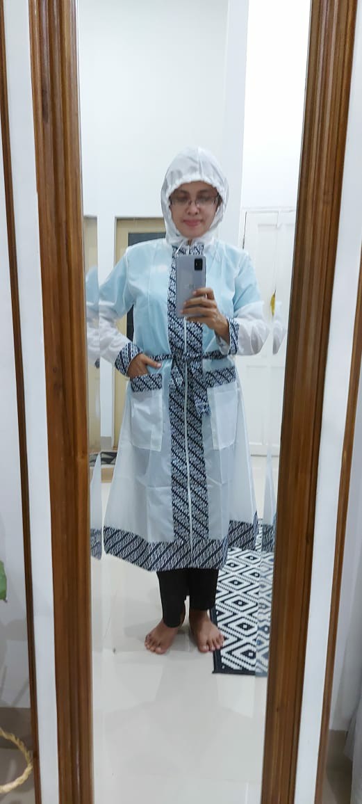 (ready Stock) Jaket Pelindung Diri Jpd Dress Batik