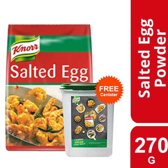 

TERLARIS! Knorr Golden Salted Egg Powder Pouch 270g free canister