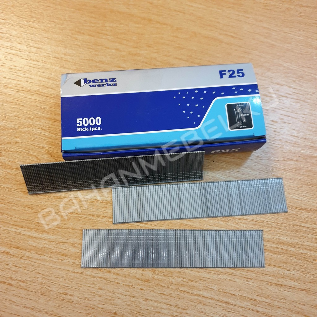 

ISI STAPLES LURUS - TEMBAKAN ANGIN - STAPLER GUN - BENZ WERKZ - F25
