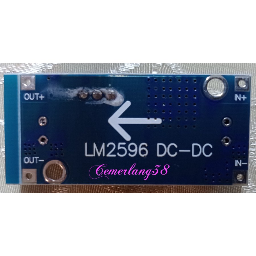 DC DC 3A Stepdown LM2596 Module Adjustable Mini Power Supply DC to DC