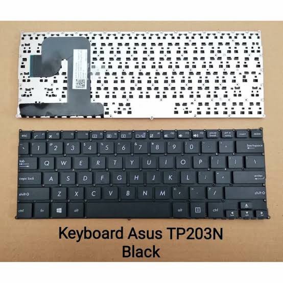 Keyboard asus vivobook flip 12 tp203n tp203nah tp203 hitam