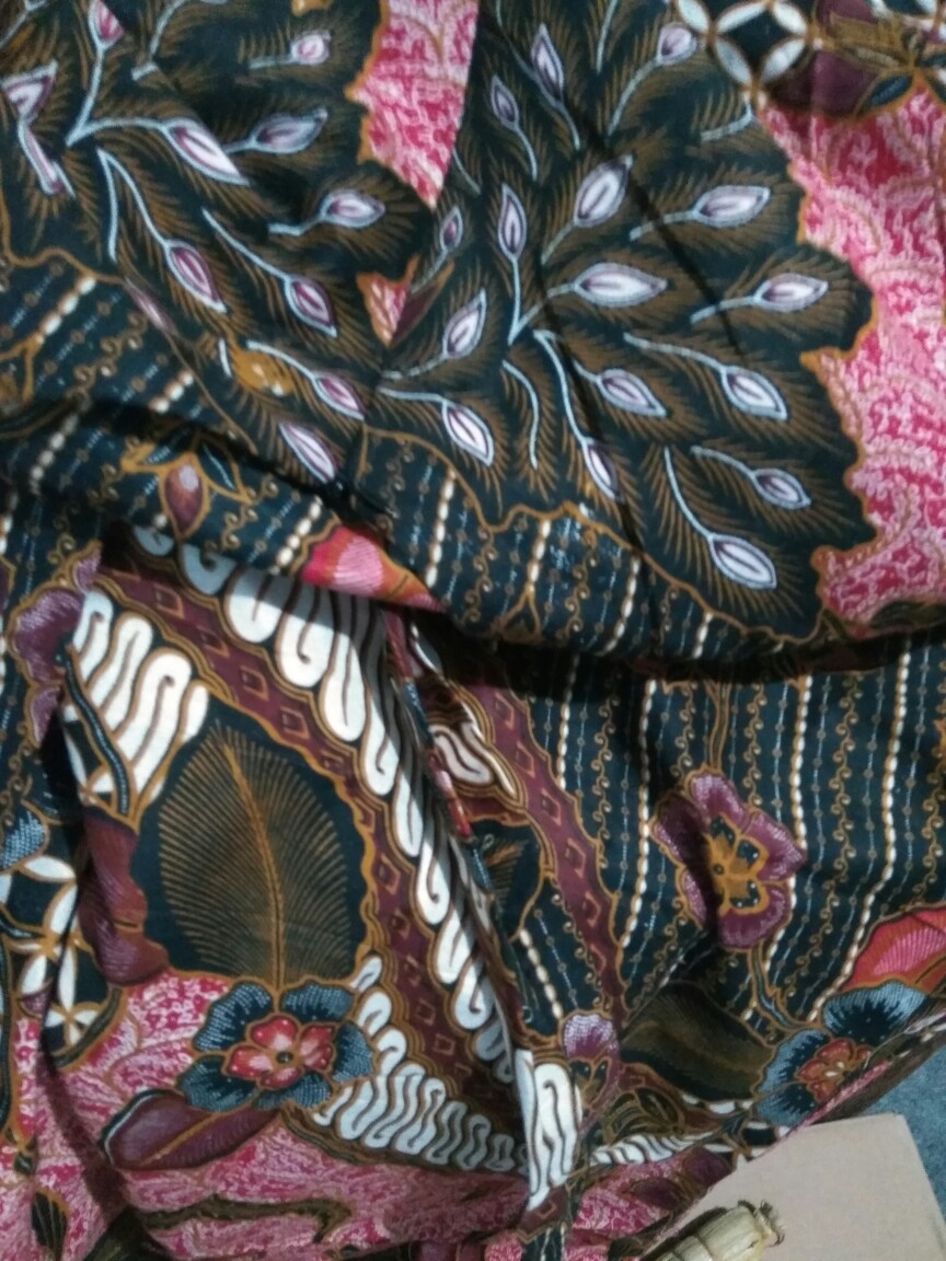 Ms Gamis Batik Sriwedari Maxi Bumil/busui Katun Sogan Allsize & Jumbo